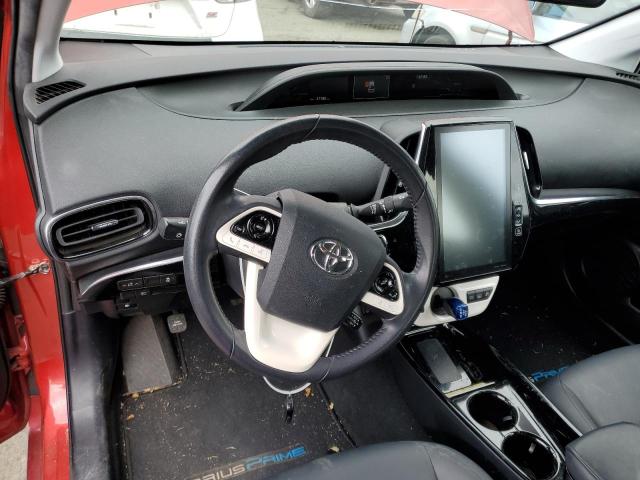 JTDKARFP8H3000840 - 2017 TOYOTA PRIUS PRIM RED photo 8