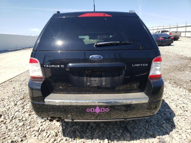 1FMDK03W48GA12162 - 2008 FORD TAURUS X LIMITED BLACK photo 6