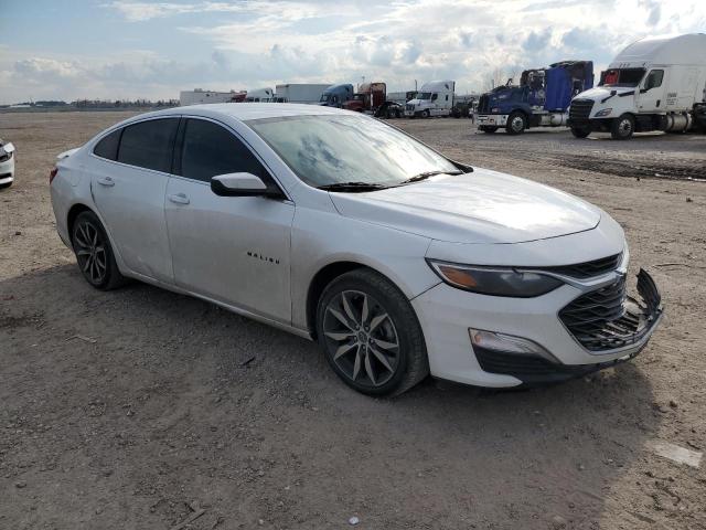 1G1ZG5ST2MF044892 - 2021 CHEVROLET MALIBU RS WHITE photo 4