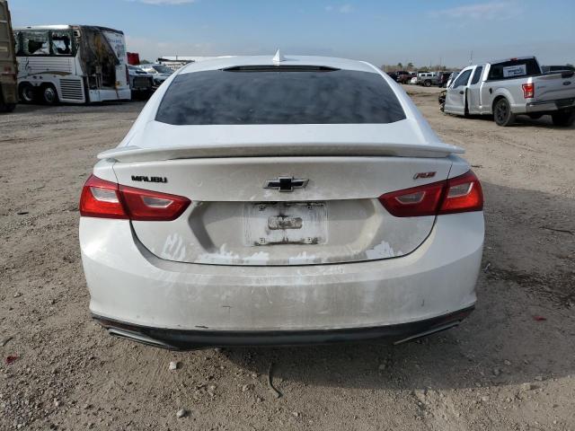 1G1ZG5ST2MF044892 - 2021 CHEVROLET MALIBU RS WHITE photo 6