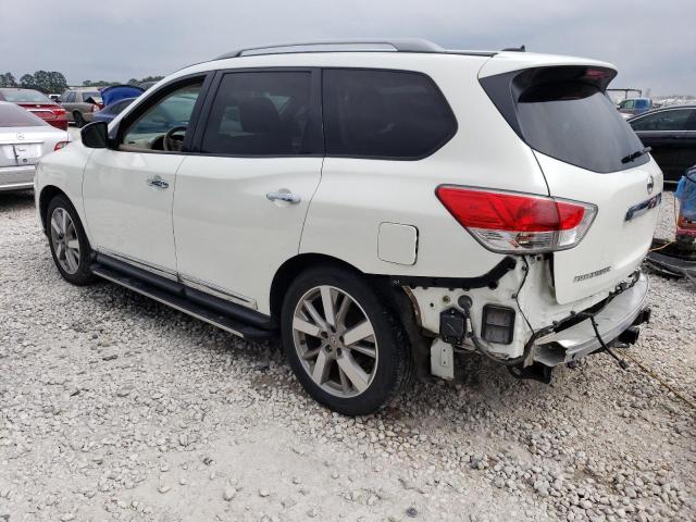 5N1AR2MN3FC655851 - 2015 NISSAN PATHFINDER S WHITE photo 2