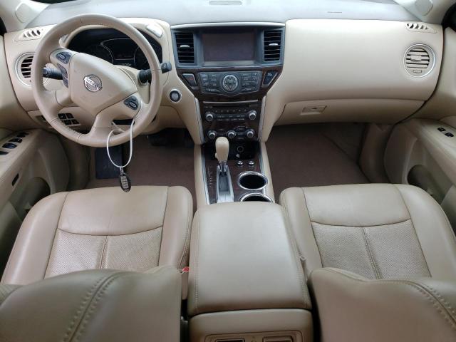 5N1AR2MN3FC655851 - 2015 NISSAN PATHFINDER S WHITE photo 8