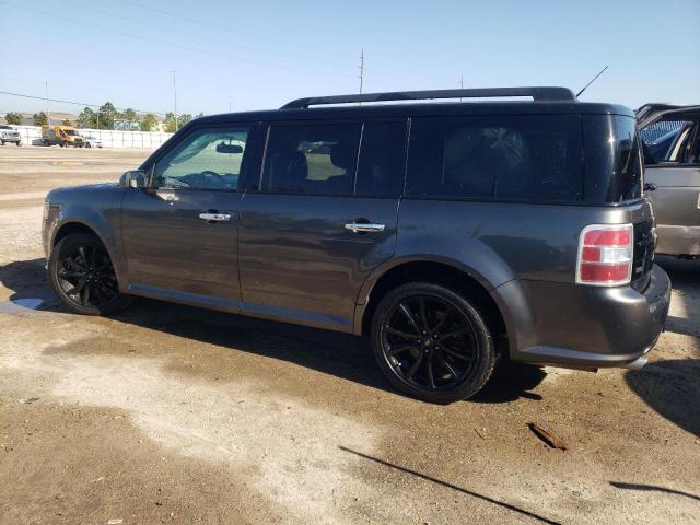 2FMGK5C81GBA08958 - 2016 FORD FLEX SEL GRAY photo 2