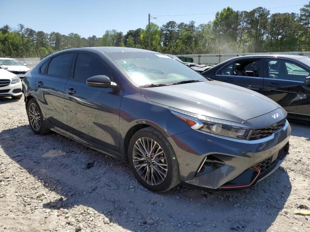 3KPF54AD3NE481333 - 2022 KIA FORTE GT LINE GRAY photo 4