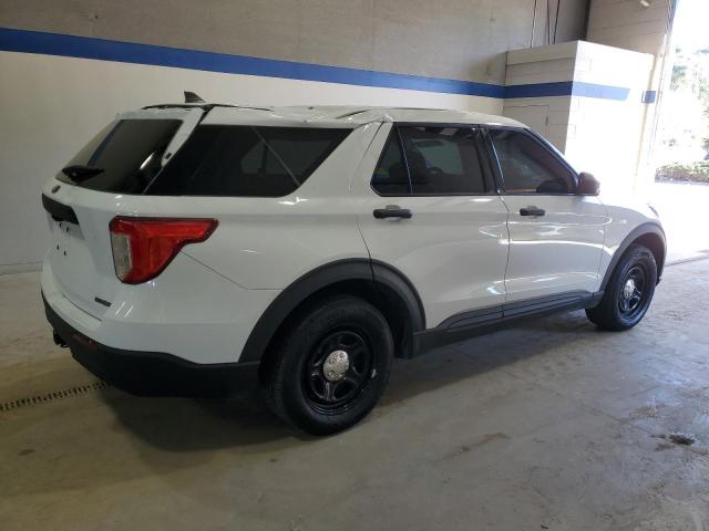 1FM5K8AB7NGC21474 - 2022 FORD EXPLORER POLICE INTERCEPTOR თეთრი ფოტო 3