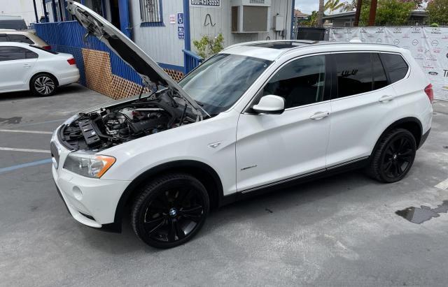 5UXWX7C54BL731522 - 2011 BMW X3 XDRIVE35I WHITE photo 2