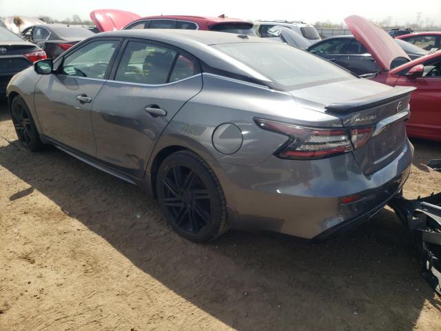 1N4AA6AV8KC380078 - 2019 NISSAN MAXIMA S GRAY photo 2