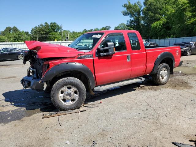 1FT7X2B64BEC70717 - 2011 FORD F250 SUPER DUTY RED photo 1