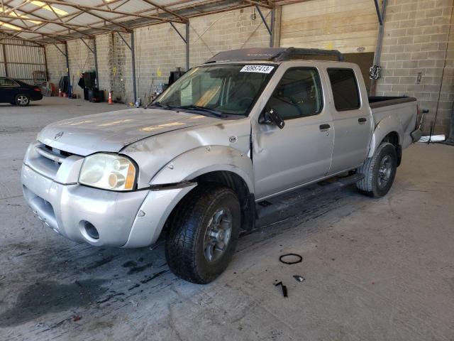 1N6ED27T34C433285 - 2004 NISSAN FRONTIER CREW CAB XE V6 SILVER photo 1