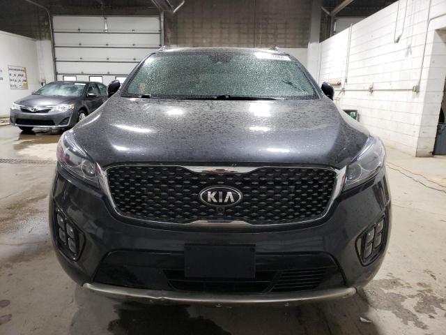 5XYPKDA53HG337794 - 2017 KIA SORENTO SX GRAY photo 5