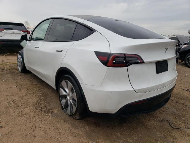 7SAYGDEE0PF793664 - 2023 TESLA MODEL Y WHITE photo 2