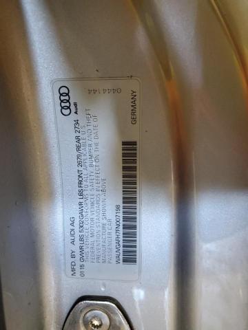 WAUVGAFH7FN007198 - 2015 AUDI S5 PRESTIGE SILVER photo 12