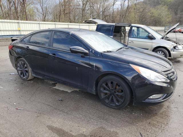 5NPEC4ACXBH292646 - 2011 HYUNDAI SONATA SE BLACK photo 4