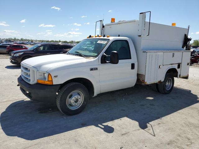 1FDWF36LXYED75920 - 2000 FORD F350 SUPER DUTY WHITE photo 1