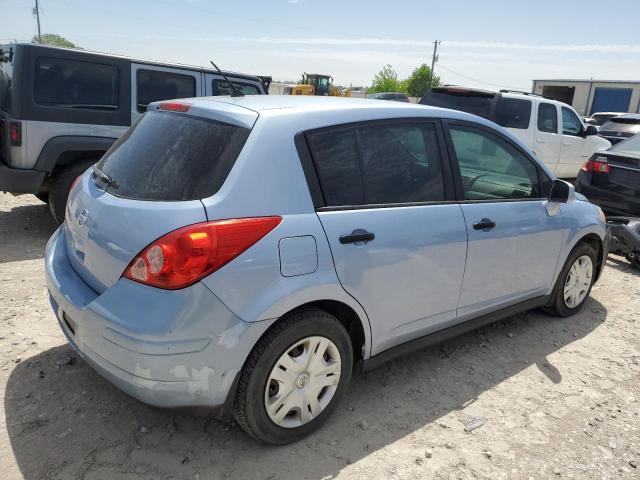 3N1BC1CP3AL353967 - 2010 NISSAN VERSA S BLUE photo 3