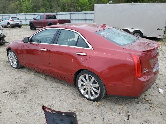 1G6AB5RX4E0110538 - 2014 CADILLAC ATS LUXURY RED photo 2