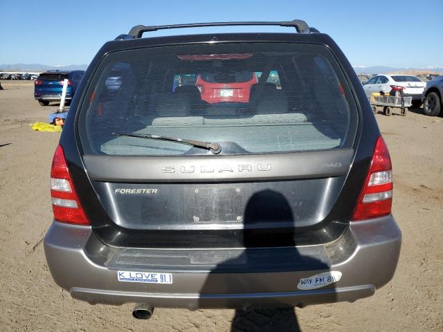 JF1SG65633H707660 - 2003 SUBARU FORESTER 2.5XS BLACK photo 6