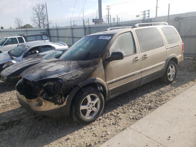 1GMDV33L06D180099 - 2006 PONTIAC MONTANA SV6 TAN photo 1