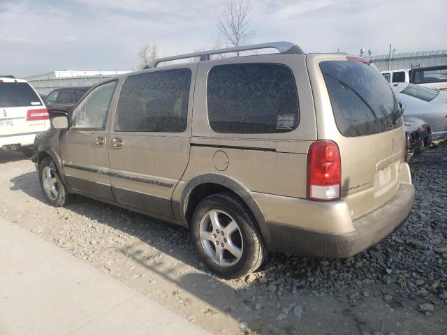 1GMDV33L06D180099 - 2006 PONTIAC MONTANA SV6 TAN photo 2