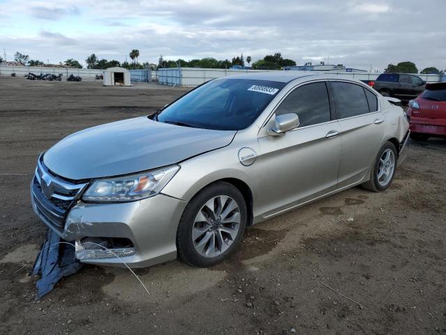 JHMCR5F70EC000413 - 2014 HONDA ACCORD PLUG-IN HYBRID SILVER photo 1