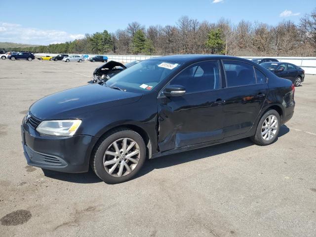 3VWDZ7AJ9BM036953 - 2011 VOLKSWAGEN JETTA SE BLACK photo 1