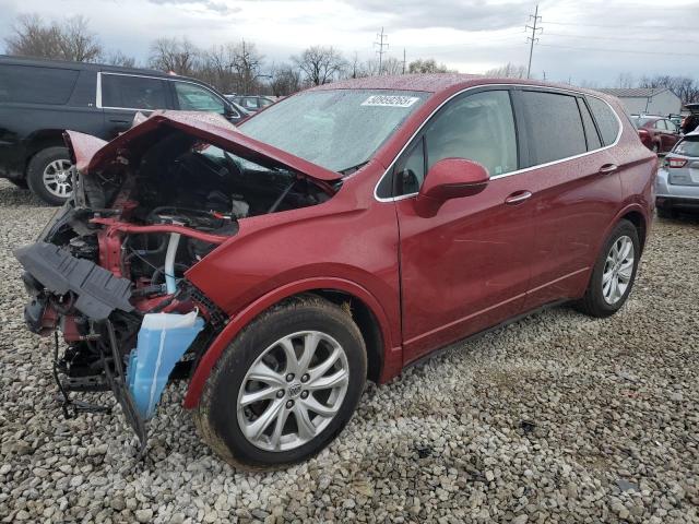 LRBFXBSA2LD048747 - 2020 BUICK ENVISION PREFERRED MAROON photo 1