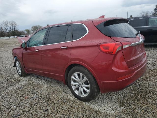 LRBFXBSA2LD048747 - 2020 BUICK ENVISION PREFERRED MAROON photo 2
