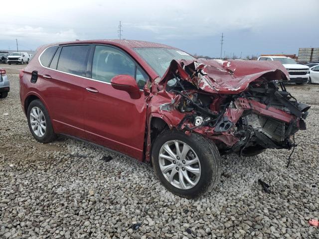 LRBFXBSA2LD048747 - 2020 BUICK ENVISION PREFERRED MAROON photo 4