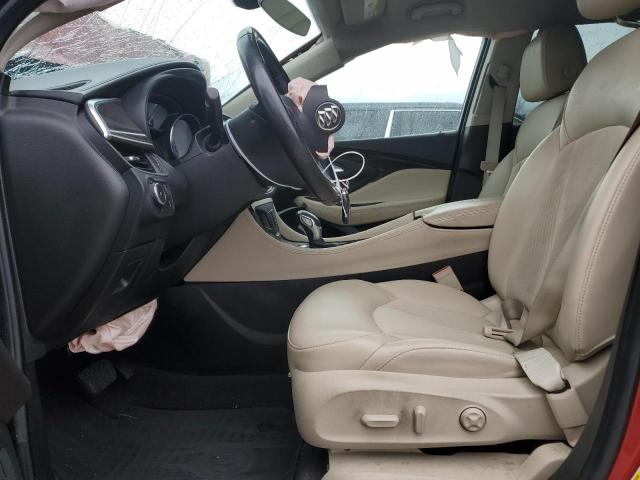 LRBFXBSA2LD048747 - 2020 BUICK ENVISION PREFERRED MAROON photo 7