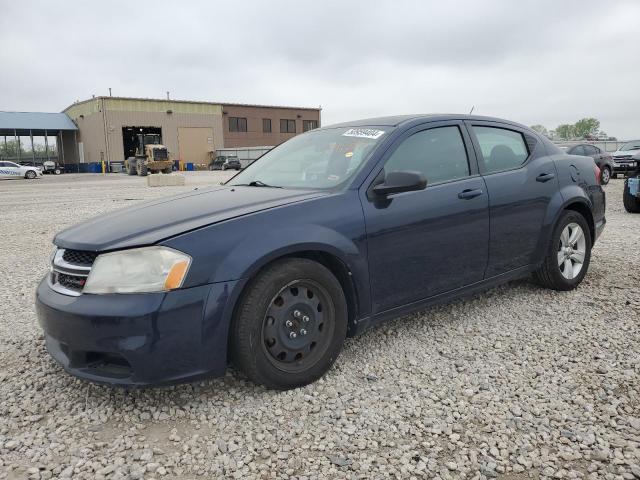 1C3CDZAB4DN591890 - 2013 DODGE AVENGER SE BLUE photo 1