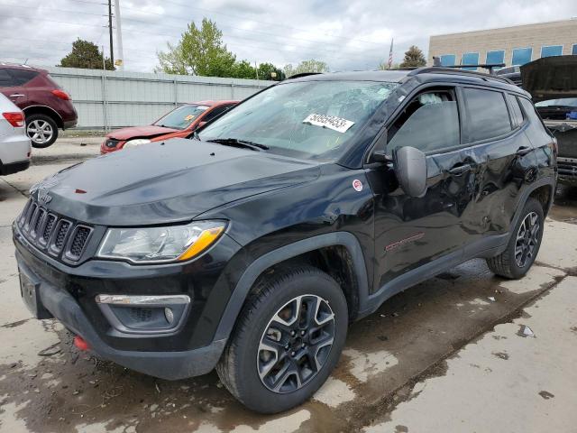 3C4NJDDB0KT651771 - 2019 JEEP COMPASS TRAILHAWK BLACK photo 1