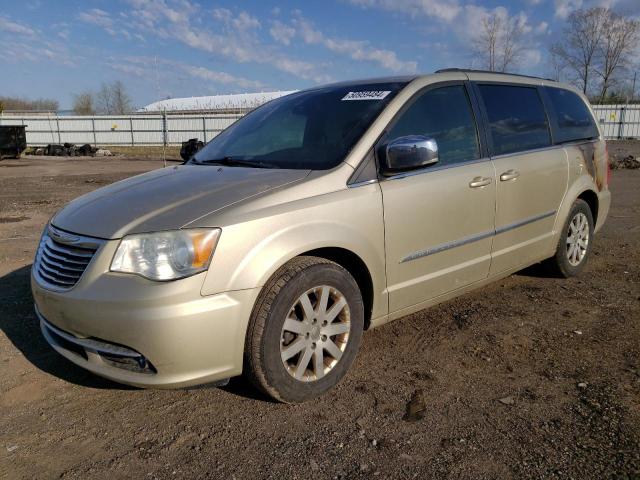 2A4RR8DG1BR630714 - 2011 CHRYSLER TOWN & COU TOURING L GOLD photo 1