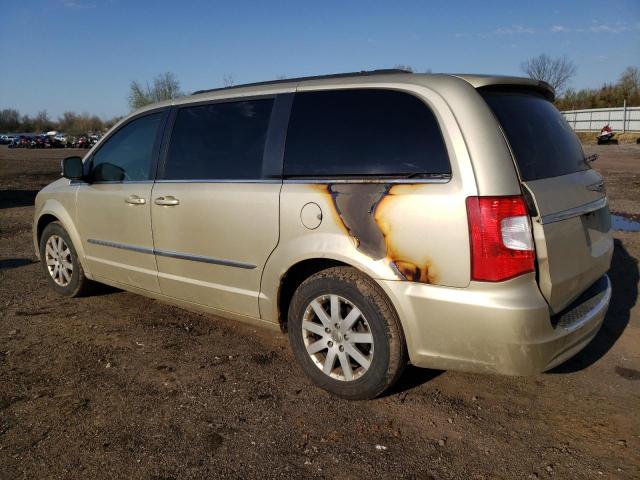 2A4RR8DG1BR630714 - 2011 CHRYSLER TOWN & COU TOURING L GOLD photo 2