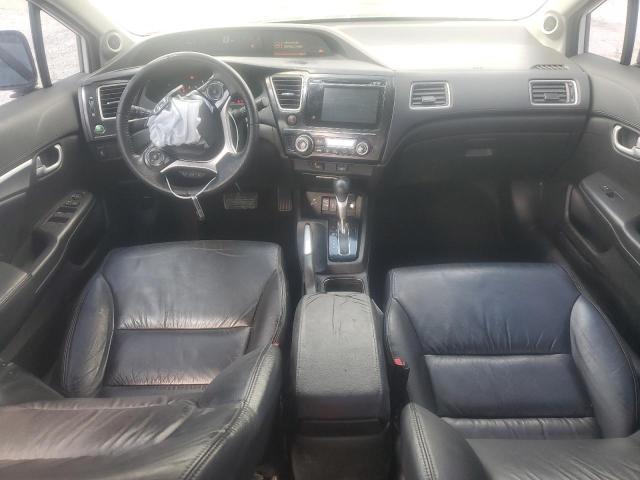 19XFB2F9XFE037742 - 2015 HONDA CIVIC EXL WHITE photo 8