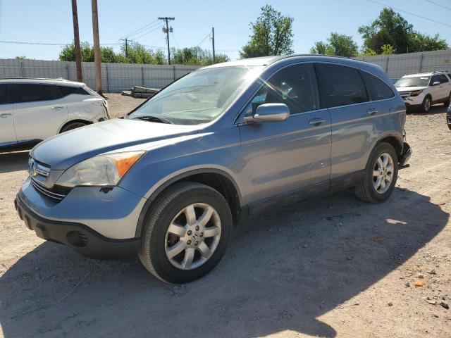 JHLRE48777C053288 - 2007 HONDA CR-V EXL BLUE photo 1