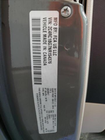 2C4RC1BG7NR154376 - 2022 CHRYSLER PACIFICA TOURING L 银色 照片 13