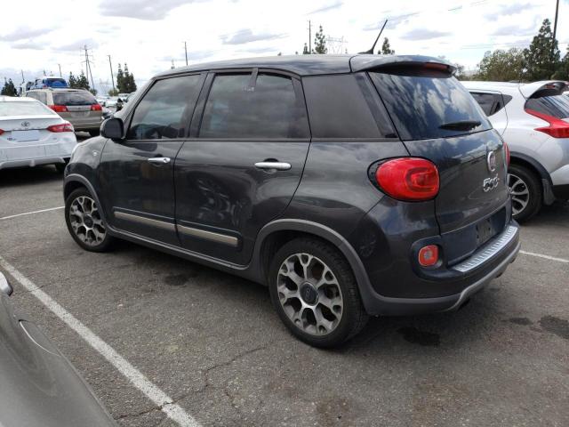 ZFBCFADH8EZ009407 - 2014 FIAT 500L TREKKING BLACK photo 2