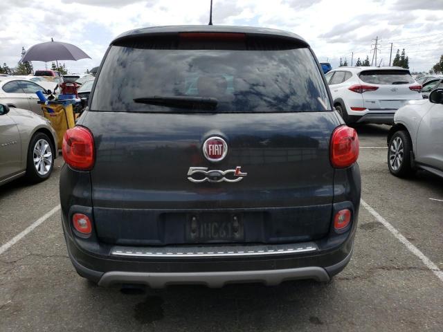 ZFBCFADH8EZ009407 - 2014 FIAT 500L TREKKING BLACK photo 6