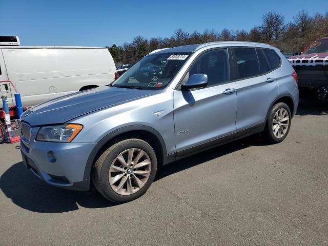 5UXWX9C5XD0A32950 - 2013 BMW X3 XDRIVE28I SILVER photo 1