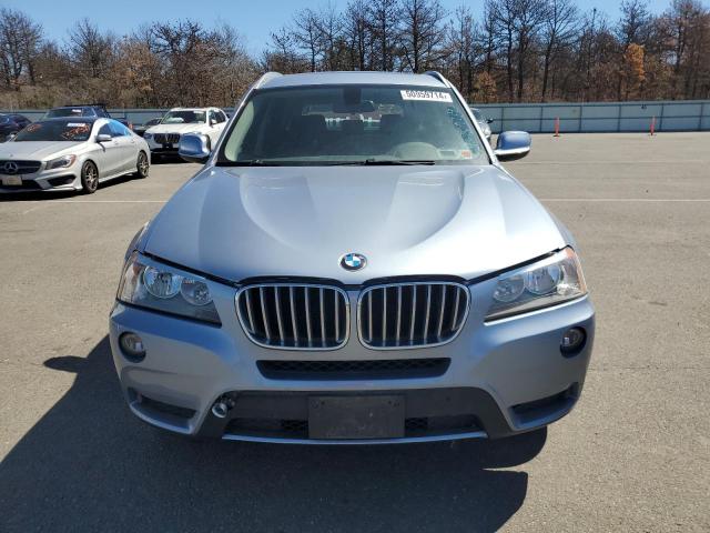 5UXWX9C5XD0A32950 - 2013 BMW X3 XDRIVE28I SILVER photo 5