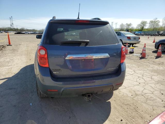 2GNALDEK8C6109435 - 2012 CHEVROLET EQUINOX LT BLUE photo 6