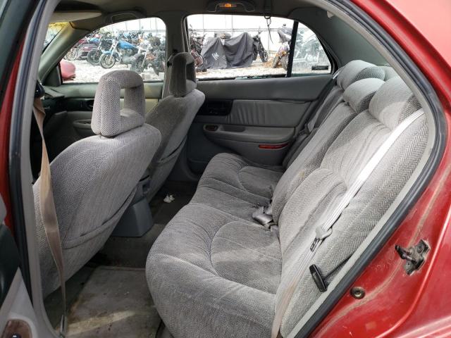 2G4WB52K4X1542065 - 1999 BUICK REGAL LS 勃艮第红 照片 10