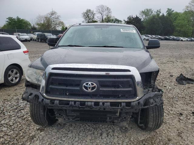 5TFUW5F13CX216448 - 2012 TOYOTA TUNDRA DOUBLE CAB SR5 BLACK photo 5