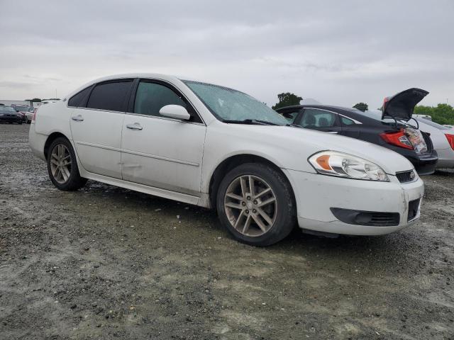 2G1WC5E37E1108427 - 2014 CHEVROLET IMPALA LIM LTZ WHITE photo 4