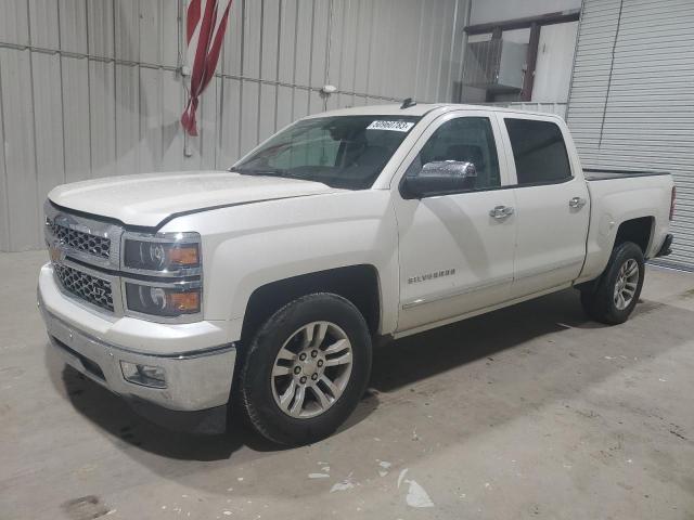 3GCPCSECXEG327450 - 2014 CHEVROLET SILVERADO C1500 LTZ WHITE photo 1