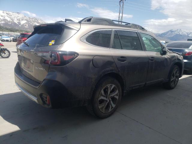 4S4BTANC5N3220731 - 2022 SUBARU OUTBACK LIMITED GRAY photo 3