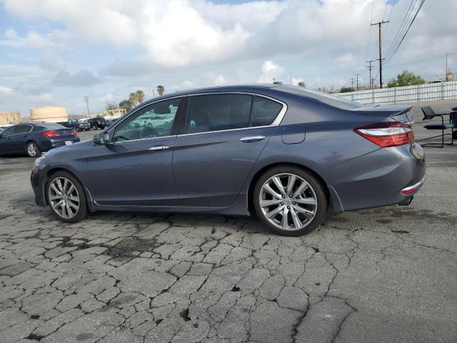 1HGCR3F95HA011514 - 2017 HONDA ACCORD TOURING GRAY photo 2