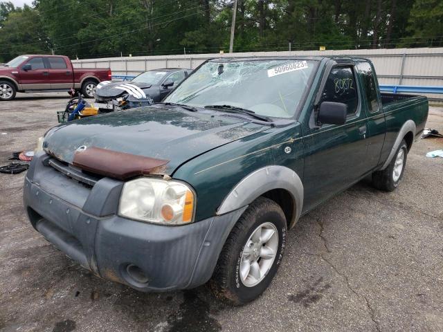 1N6DD26S82C326900 - 2002 NISSAN FRONTIER KING CAB XE GREEN photo 1