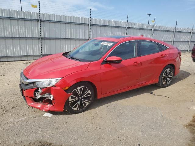 2HGFC1F78HH640638 - 2017 HONDA CIVIC EXL წითელი ფოტო 1