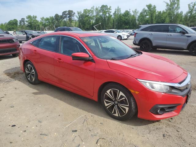 2HGFC1F78HH640638 - 2017 HONDA CIVIC EXL წითელი ფოტო 4